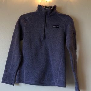 Patagonia half zip warm sweater!